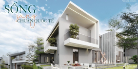 Bán biệt thự, villas Đường 607,mặt tiền sông cổ cò.