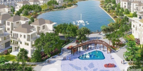 Mở bán suất nhà phố liên kế vị trí gốc giáp hồ điều hòa. Thanh toán 30% nhận nhà