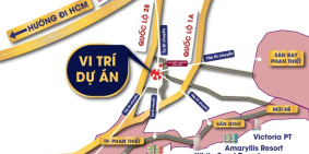 CĐT - Bán đất nền ven biển sổ đỏ dự án vị trí KD tại PhanThiết - 1,1tỷ/lô.