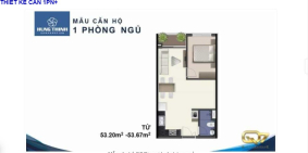 Bán căn hộ 1PN - Q7 Saigon Riverside - Đào Trí, Phú Thuận, Quận 7
