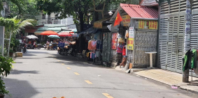 (Gò Vấp)Bán nhà mặt tiền hẻm chợ Căn Cứ,Lê Thị Hồng ,56m2, 6.3tỷ.