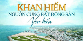 Làm lụng cả năm không bằng tiền lời lô đất, đất 2 mặt biển sở hữu lâu dài 100m2