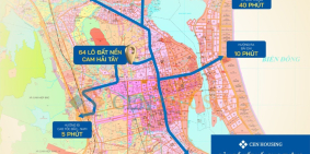 Đất 2 mặt tiền hiếm có, trái tim của đô thị sinh thái Cam Lâm giá chỉ từ 860tr