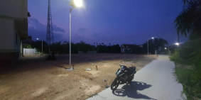 129.9m2 thổ cư cách quốc lộ 1A 15m,gần Ngã Tư Đường - Giá chỉ 10.8trieu/m2.