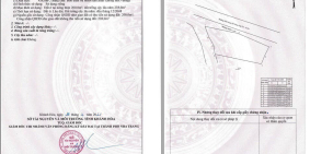 Cần Bán 1 lô đất diện tích lớn  tại khu Thuỷ Tú -xã Vĩnh thái - Nha Trang