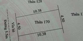 Bán đất Đại An 1, ph Tứ Mình, TP HD, lô LK9A.0x, 47m2, mt 4.5m, hướng Tây, giá t