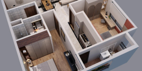 Bán căn hộ chung cư VCI - 2PN ban công Đông Nam duy nhất giá chủ đầu tư