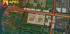 Căn góc hướng nam view dịch vụ cao cấp ngay đường 100m đi vào dự án