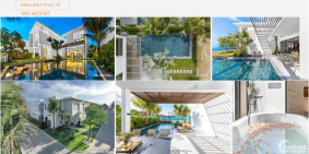 Biệt thự biển Angsana Hồ Tràm giá từ 23 tỷ/căn (full nội thất), vietin bank htrợ