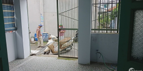 Bán nhà cấp 4 dọn vào ở ngay hoặc cho thuê dt tổng 92,5 m2 - vuông vức