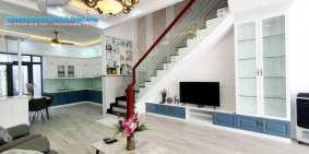 Bán Nhà Mặt Tiền Đường 10m Khu Dân Cư Sài Gòn Mới Huỳnh Tấn Phát. Giá Tốt 6.3 Tỷ