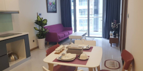 Cho thuê căn hộ cao cấp 1 phòng ngủ tại Vinhomes Central Park giá rẻ nhất khu vự