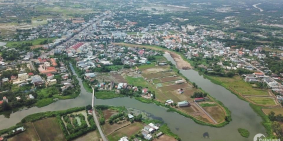 Đất nền mặt tiền Trần Hưng Đạo ngay chợ Cần Đước, liền kề Ql50