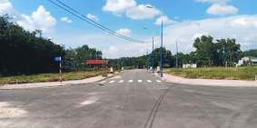 Nhà Phố + Đất Nền Ngay Mặt Tiền Chợ Trừ Văn Thố Tại Bàu Bàg 549t