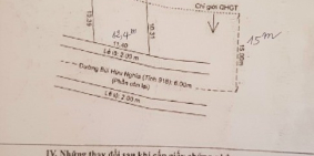 Bán 425 m2 đất thổ cư Mặt Tiền Tỉnh lộ 918 ( đường Bùi Hữu Nghĩa) , Mặt Tiền nga