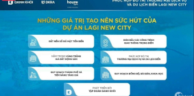 Đất nền ven biển Lagi New City giá tốt, sổ đỏ sỡ hữu lâu dài, thanh toán 30tháng