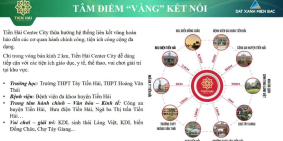  TIỀN HẢI CENTER CITY THÁI BÌNH - TOÀN BỘ SỔ ĐỎ DỰ ÁN