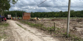 Lô đất giáp suối sát ĐH704 gần trường tiểu học Định An Dầu Tiếng Bình Dương