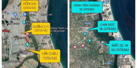 Bán đất nền Cam Lâm – Nha Trang -  top 1 du lịch biển, mặt đầm thủy triều Cam