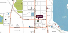 Văn phòng Quận Tây Hồ 300-3000m² tòa 6th Element