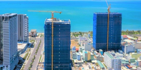 "Thanh toán nhẹ nhàng, Sắm nhà sang"- Cất nóc dự án Quy Nhơn Melody