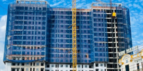 Tại vòng xoay An Phú, một dự án sắp hoàn thiện đón Xuân 2022, TT400tr nhận nhà