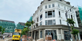 Bán Shophouse mặt tiền đường 40m Louis city Hoàng Mai, CK 5%, HTLS 0% 12 tháng