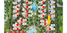 Bán biệt thự VIEW BIỂN Ixora Hồ Tràm giá 24,6 tỷ/villa 342m2 có hồ bơi, hồ Jacuz