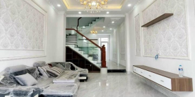 Nhà mới hoàn thiện tại Đinh Đức Thiện, DT: 4x12, Shr, giá chỉ 620 triệu