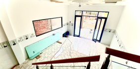 Nhà mới 1 trệt lững lầu.Nhánh đường Nguyễn Thị Định. Sổ hồng sẵn,thổ cư 100%.