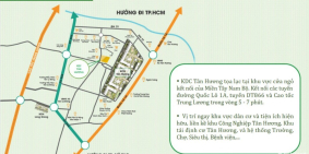 Em cần bán lô đất full thổ liền kề KCN Tân Hương - Tiền Giang - ĐT 866