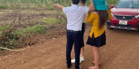 chính chủ bán đất xào 1000m ngay trung tâm xã Tân lợi