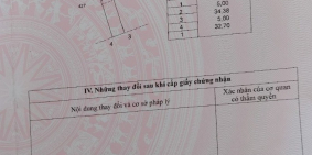 Bán lô đất gần kcn Đất Đỏ, thị trấn Đất Đỏ, huyện Đất Đỏ