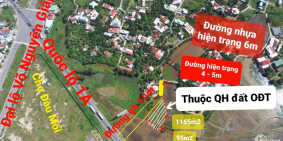 BÁN ĐÁT DIÊN TOÀN 1260M2 QH TOÀN BỘ ĐẤT Ở