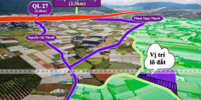 499 TRIỆU - 650 TRIỆU 5X34M2 TRUNG TÂM | Bán Đất Thạnh Mỹ, Đơn Dương, Lâm Đồng