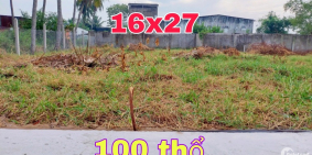Đất tại thị xã Gò Công, mặt tiền 16m