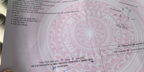 BÁN ĐẤT KQH THỦY DƯƠNG, PHƯỜNG THỦY DƯƠNG, TX HƯƠNG THỦY . KHỔ HIẾM