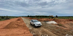 Bán đất bình tân mặt tiền đường liên xã chỉ 155k/m2 gần safari Lh 0938677909