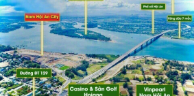 Chính chủ còn 1 lô GÓC đẹp giá tốt khu đô thị Nam Hội An. Đối diện công viên