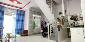 Bán đất tặng nhà 33m2 cách HXH 3 căn 4pn đường Nguyễn Kiệm P3 Gò Vấp chỉ 3ty5