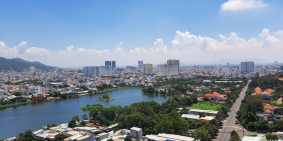 Cho thuê căn 2PN, lầu cao CC Oscland, đủ nội thất. LH 0907 370 843