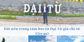 Diamond Riverside Đại Từ quá HOT khi giá chỉ từ 1,2 Tỷ/lô