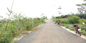 Đất Biệt Thự Măng Lin Đường thông xe tải, sổ hồng riêng thổ cư. Diện tích 200m