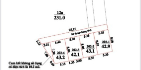 cần bán mấy mảnh đất 43m2 viên nội xã vân nội đường hơn 2m đầu tư giá hợp lí