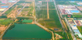 Đất nền ngay cổng KCN Hải Sơn Đức Hòa LA SHR giá 1.650 tỷ nền LH: 0931.119.411