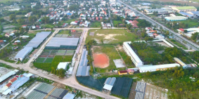Ra đi lô cuối sẵn sổ tại cụm công nghiệp Tây An - Duy Xuyên - Quảng Nam