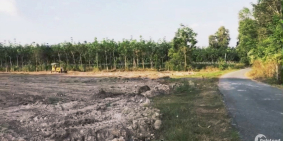 Đất đã lên thổ cư, mặt tiền đường nhựa 12m, ngay trung tâm AN Nhơn Tây 2tr550/m2