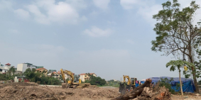 Bán đất trục chính khu giãn dân Ao Ươm hồ Đắp Nếp Tư Đình, quy hoạch kè hồ công