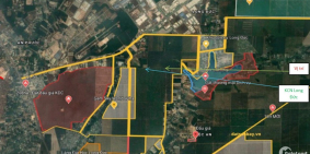 - Vị trí  mặt tiền Hồ Sinh Thái Lộc An, xã Lộc An, Long Thành,