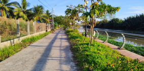 Bán đất mặt tiền sông Bảo Định, lk KĐT Đông Bắc Mỹ Tho, thổ cư sổ riêng